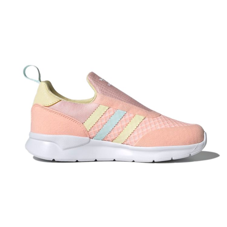 Adidas ZX 360 J Haze Coral Kids Sneakers Pink Easy-Yellow Halo-Mint S23977