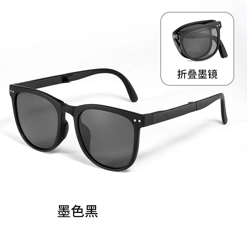 Folding sunglasses ultra light portable UV protection unisex for men and women travel sun protection