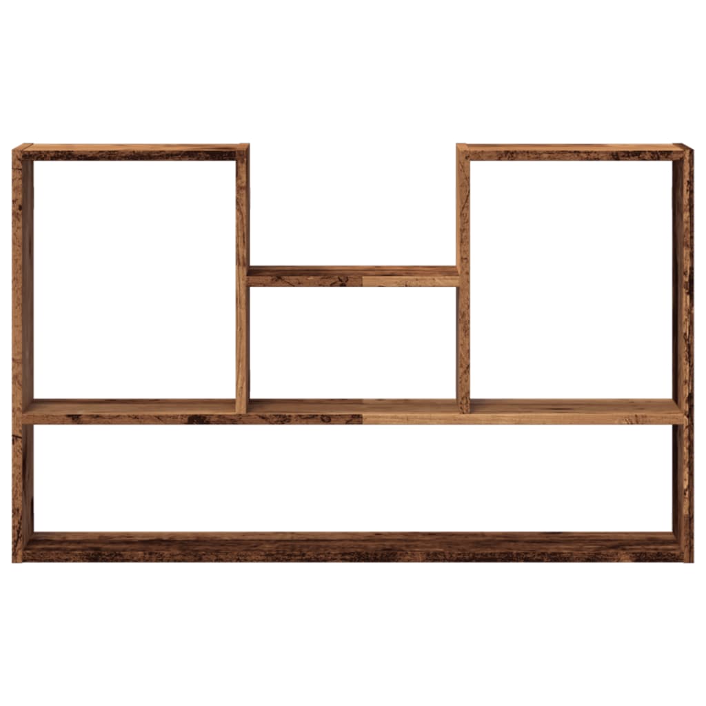 Vintage Wandregal, Wanddekoration Ablage, Ausstellungsregal, 99x15x60 Cm