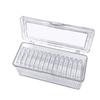 Transparent Coffee Capsule Storage Box Acrylic Dolls Clothes Storage Rack  Kitchen