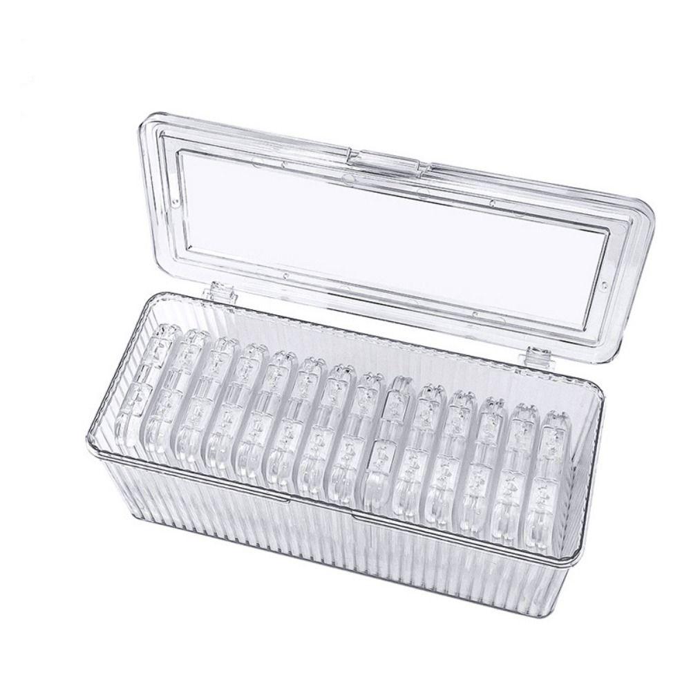 Transparent Coffee Capsule Storage Box Acrylic Dolls Clothes Storage Rack  Kitchen