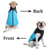 Winter Pet Jacket Coat Soft Waterproof Apparel Reflective Dog Zipper Costume With D-ring For Large Dog Labrador Golden Retriever