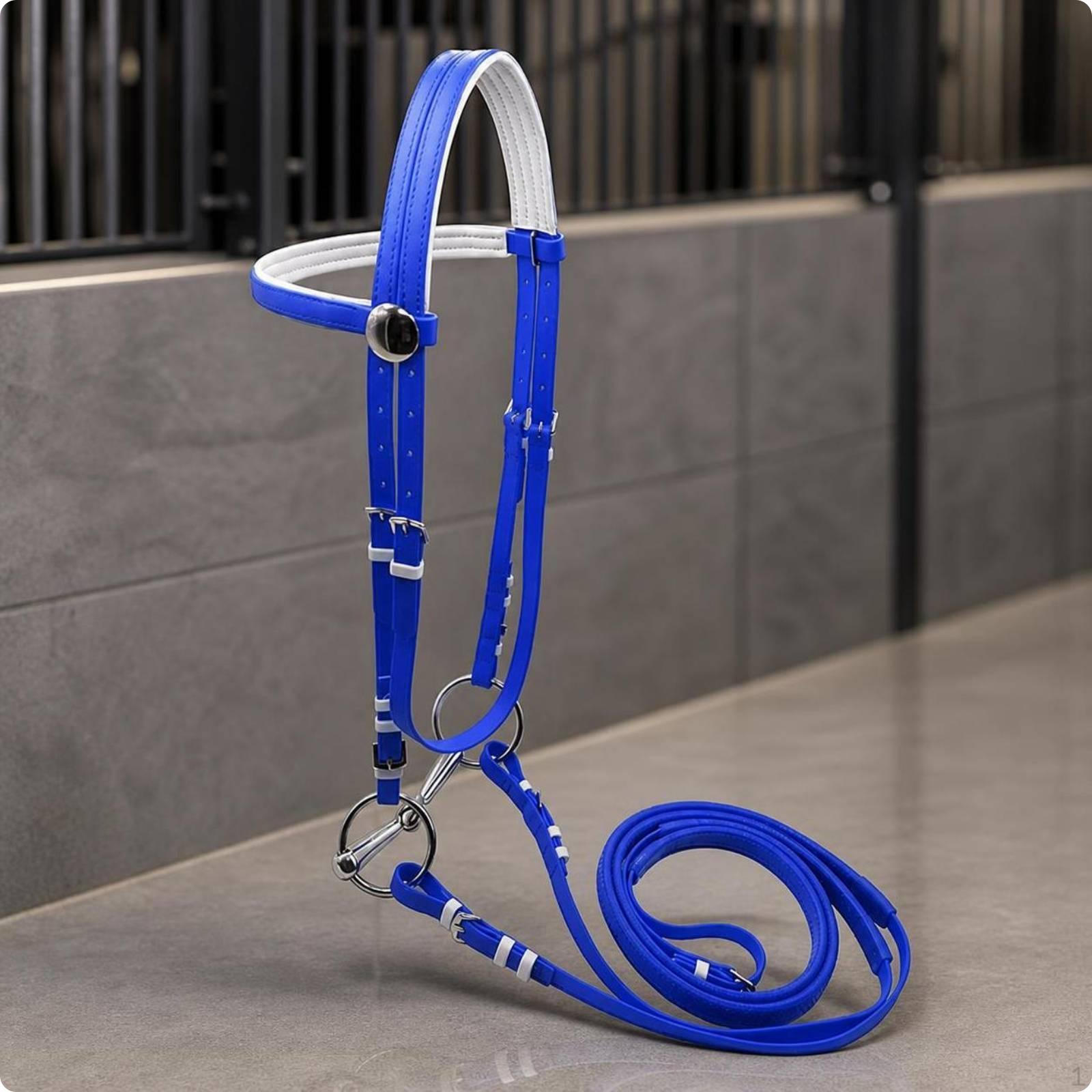 Adjustable Horse Bridle with Rein |