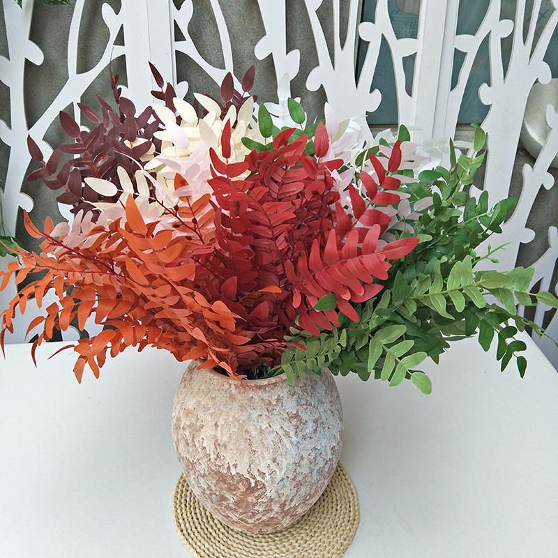 Sophorae Silk Realistic Leaves Plant Bouquet Home And Wedding Decorations Gift