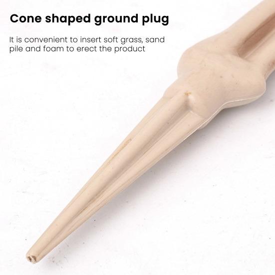 Halloween Skeleton Stake Decoration Realistic Skeleton Bones Design Easy To Install Creepy Hand Arm with Lawn Stakes