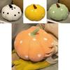 Cute Colorful Polka Dot Pumpkin Pillow Toy For Halloween Decor
