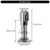 Q1FD 2Pcs Toilet Partition Foot Public Restroom Partition Fittings