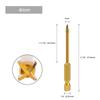 Hexagon Cross Galvanized Drill 3 4 5 6 8 10 12mm Drilling Drill For Ceramic Cement Wall Glass 6.35mm