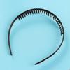 1/2 Pcs Clothing Black plastic Men Hair Clip Sports Hairband Soccer Headband Toothed