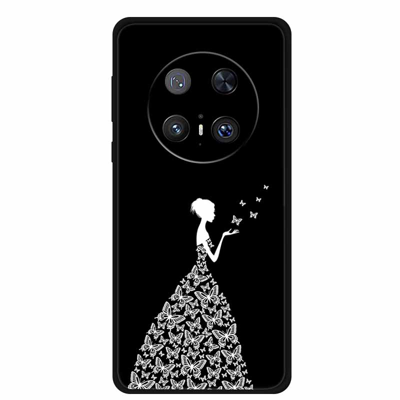 For Huawei Mate 70 Pro 5G Case Mate70 Pro Black Silicone Soft Back Cover Case For Huawei Mate 70 Pro Plus Phone Cases 6.9" Funda