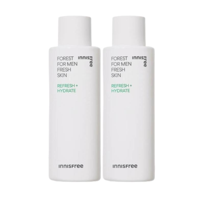 Innisfree Forest For Men Fresh Skin 180ml | Refreshing & Hydrating Toner | Korean K-Beauty Men’s Skincare Balancer