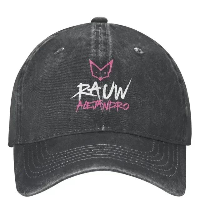 

Y2K Rauw Alejandro Pink Baseball Stuff Vintage Distressed Dad Unisex Running Adjustable Fit Caps Hat One Size