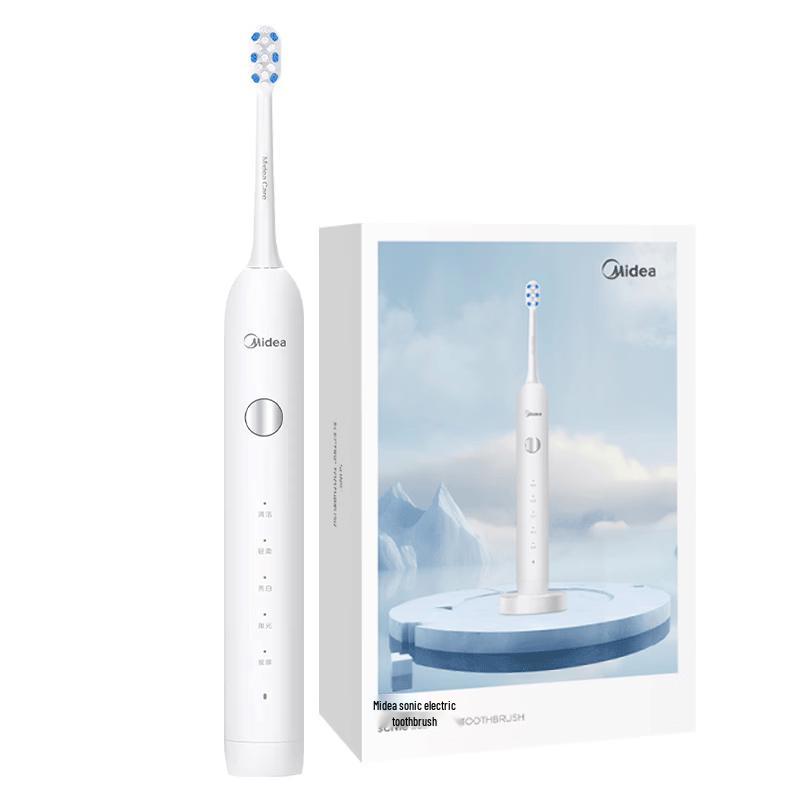 Midea MR1 Series Sonic Electric Toothbrush for Adults CN plug (adapter included)