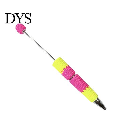 DIY Crafting Pens Beadable Pen, Colorful Fancy Beaded Ballpoint Decorative Gift for Students, Party Favors, Creative Office Supplies Giftable