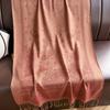 Tassel Blanket Design Pashmina  Autumn Warm Shawl Wrap Cashmere Scarf Women Neckerchief Poncho Stoles  Foulard Bufanda