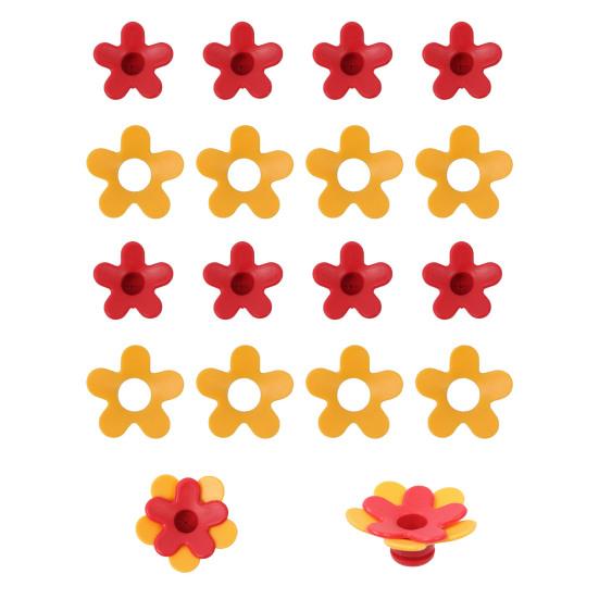 450 ml Kolibrimatare med Sittpinne och Matningshål Utomhus Hängande Vildfågel