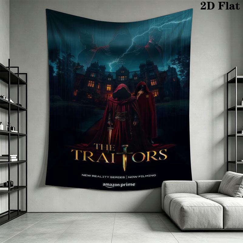 The Traitors Kids Wall Hanging Printed Fabric Blanket Decorative Tapestries for Bedroom Living Room Home Decor
