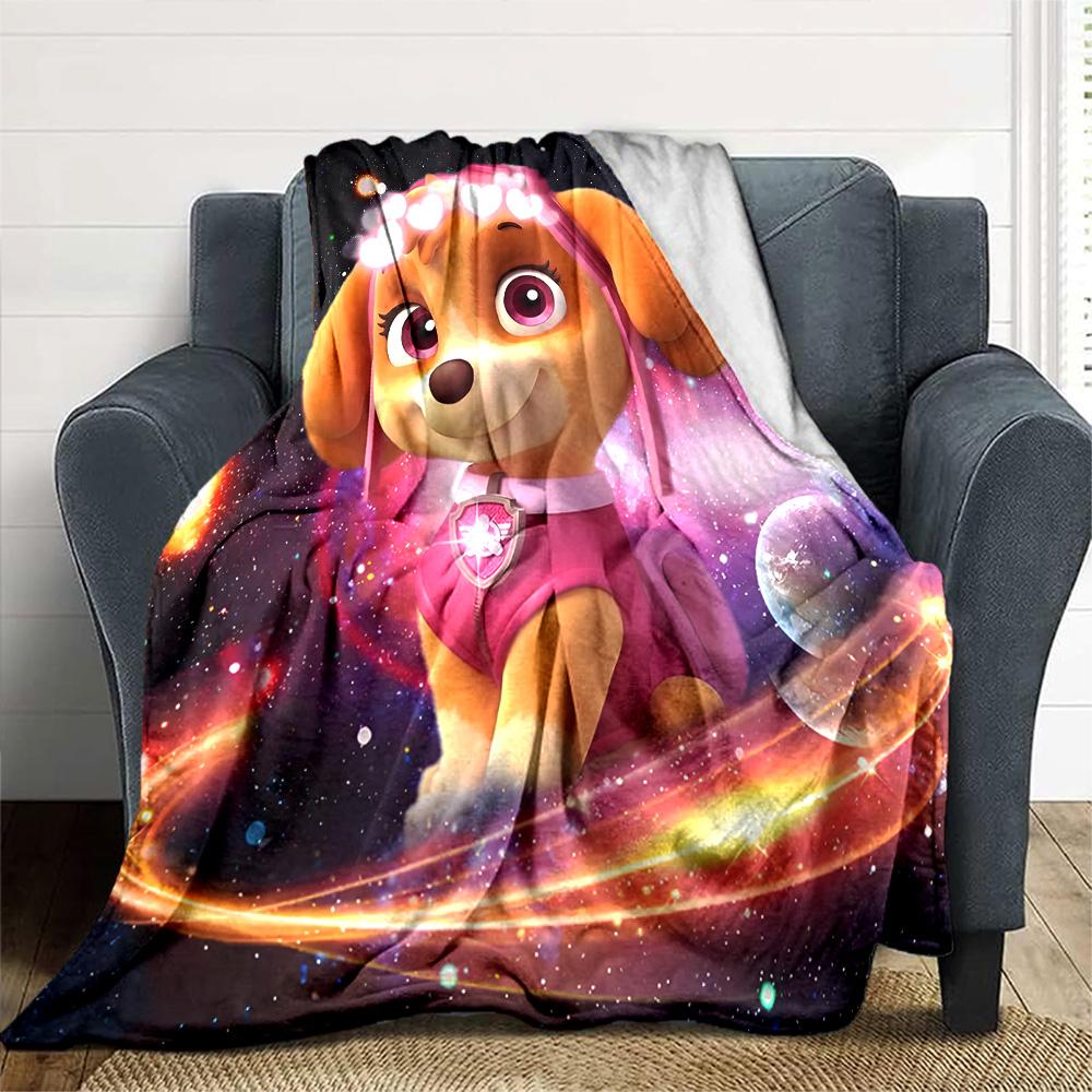1pc Paw Paw6 Blanket, Gift, for Men and Women, Soft Blanket, Good for Sofa Bed Couch Travel, Lightweight Flannel Blanket