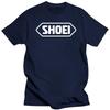 New Shoei Helmet Logo Unisexs Black TShirt Size S To 5xl Round Neck Teenage Pop Top Tee 2024 Heavyweight New Arrival Round Neck