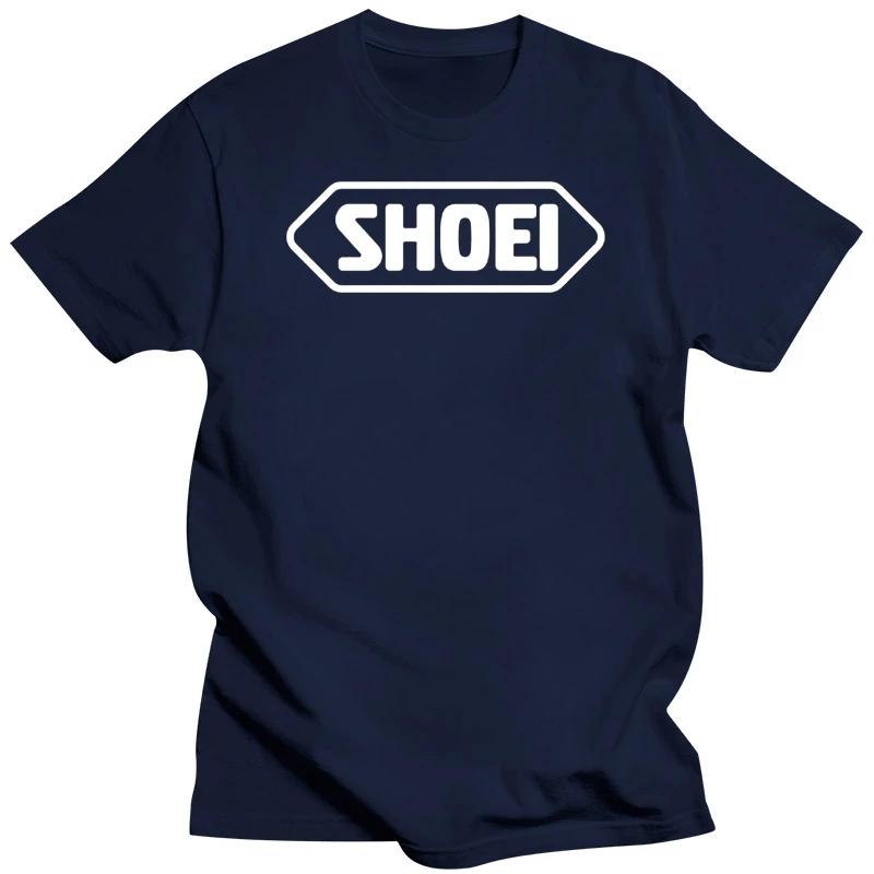 New Shoei Helmet Logo Unisexs Black TShirt Size S To 5xl Round Neck Teenage Pop Top Tee 2024 Heavyweight New Arrival Round Neck