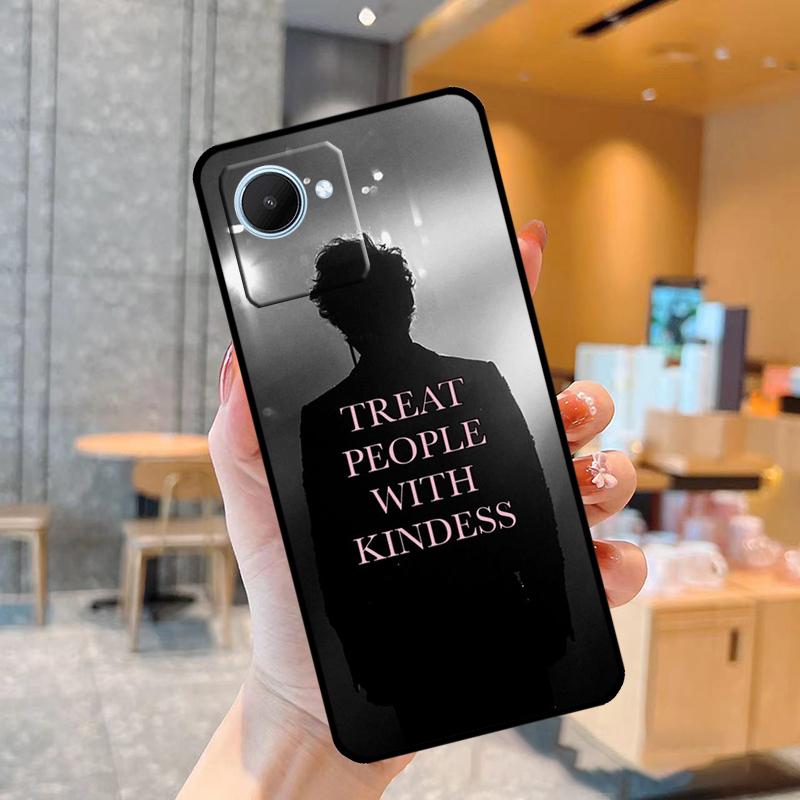 Treat People With Kindness Case For Realme C55 C33 C31 C35 C30 C11 C15 C25s C21Y GT Neo 5 3T 2T 8 9 10 11 Pro Plus