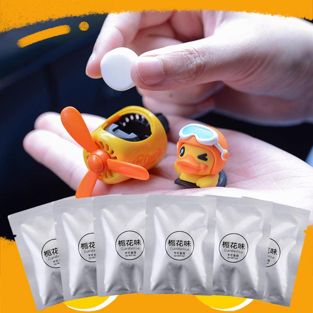 Car Air Freshener Refill Clip-on Air Freshener White Musk Car