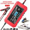 90W 12V Boat Battery Chargers Storage Batteries Maintance Car Battery Tester Pulse Repair RV Motorcycle Battery Charger Digital