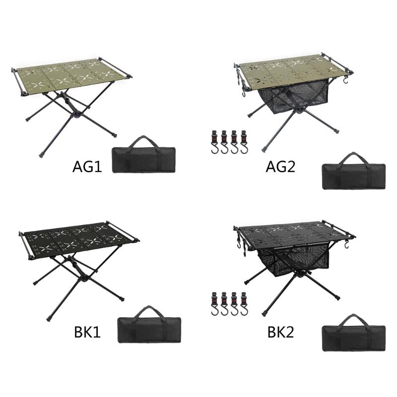 Foldable Camping Table Lightweight Folding Table Picnic Desk for Fishing BBQ