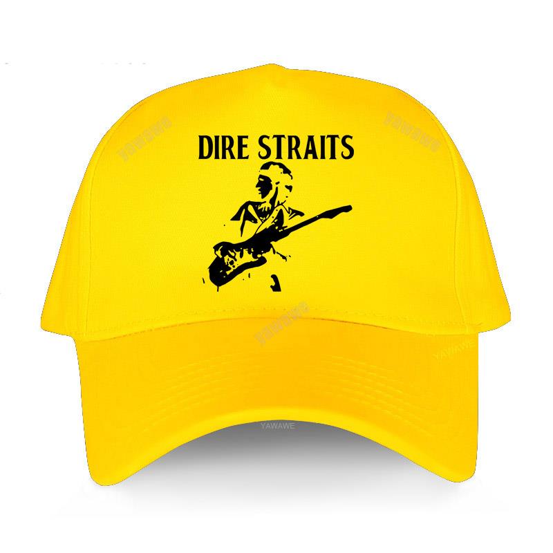 

New Arrival Solid Baseball Caps cool Men summer Breathable Golf Hat DIRE STRAITS Teens Fashion Brand Cap female leisure Hats Adjustable& 8Y