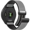 Curea din Piele+Silicon 22mm 20mm pentru Garmin Forerunner 55 165 265 965 255 Brățară de Înlocuire Active 5/Vivomove Trend/Venu 3 2