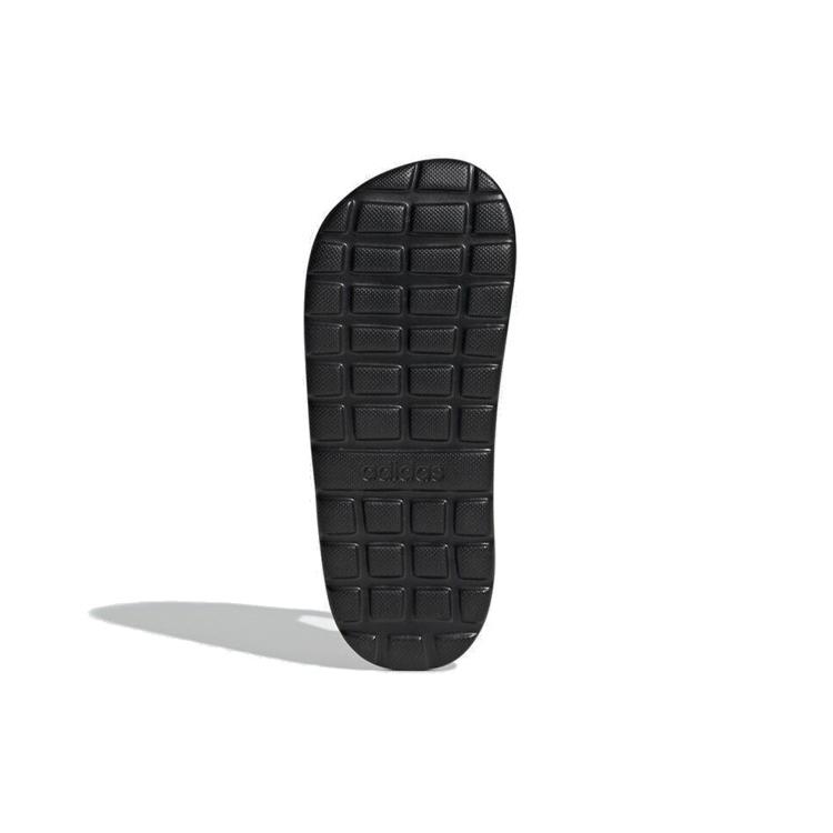 adidas Comfort Sandal C Slip Resistant Abrasion Resistant Children's Sandals Black Red Children Aged 3 7 Years Old EG2232