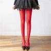 Women's Tights Slim Stockings Pantyhose Super Elastic Large Size Leggings Red Women's Media Sexy Tights Spring Autumn Winter