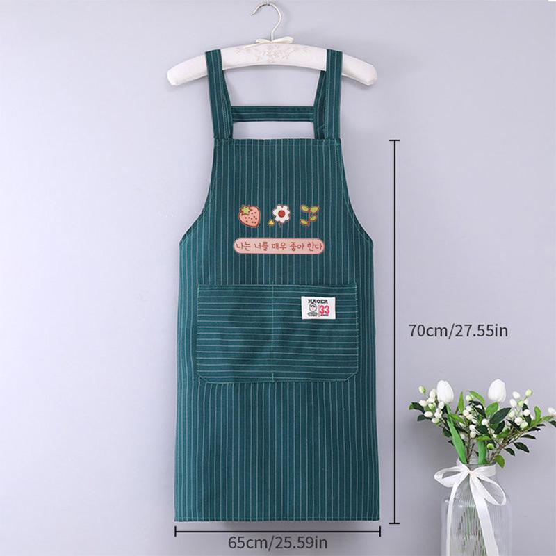 High-Density Waterproof & Oil-Proof Summer Kitchen Apron