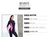 2019SCR Diving Suit Women's 3MM One-piece Snorkeling Surfing Thickened Thermal Swimsuit Long-sleeved Jellyfish