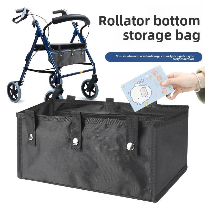 Oxford Fabric Walker Storage Bag With Large Capacity For Travel And Convenience
