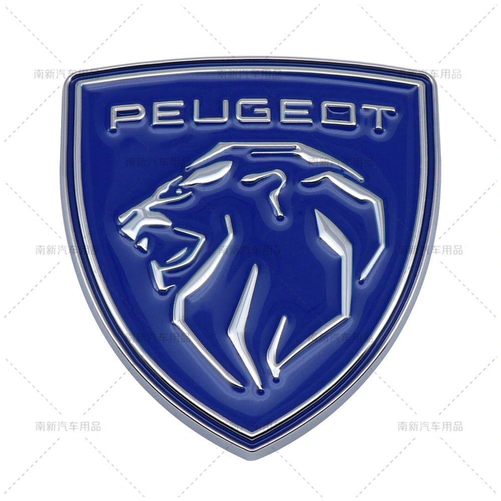Emblème Métallique d'Aile Latérale de Voiture Badge Lion pour Coffre Arrière pour Peugeot GT LINE 107 308 306 106 Rifter 206 208 307 407 3008 207 2008 508