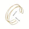 Geometric Pattern Cross Bracelet Women Fashion Upper Cuff Bracelet Open Arm Bangles  Party Wear