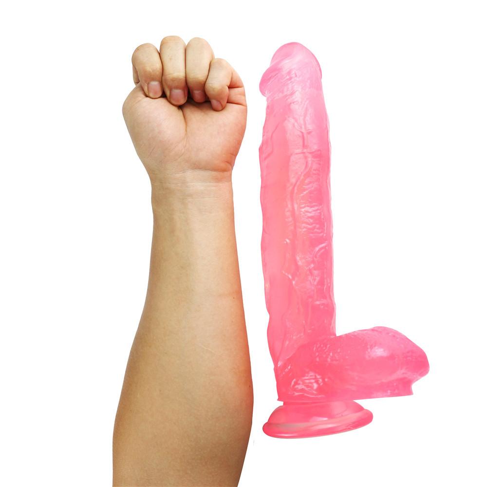 Masturbator anal Realistic Dildo mare Dildo PVC Fără vibratoare Penis Femeie Masturbator punct G Dildo pentru Plug anal lesbiene