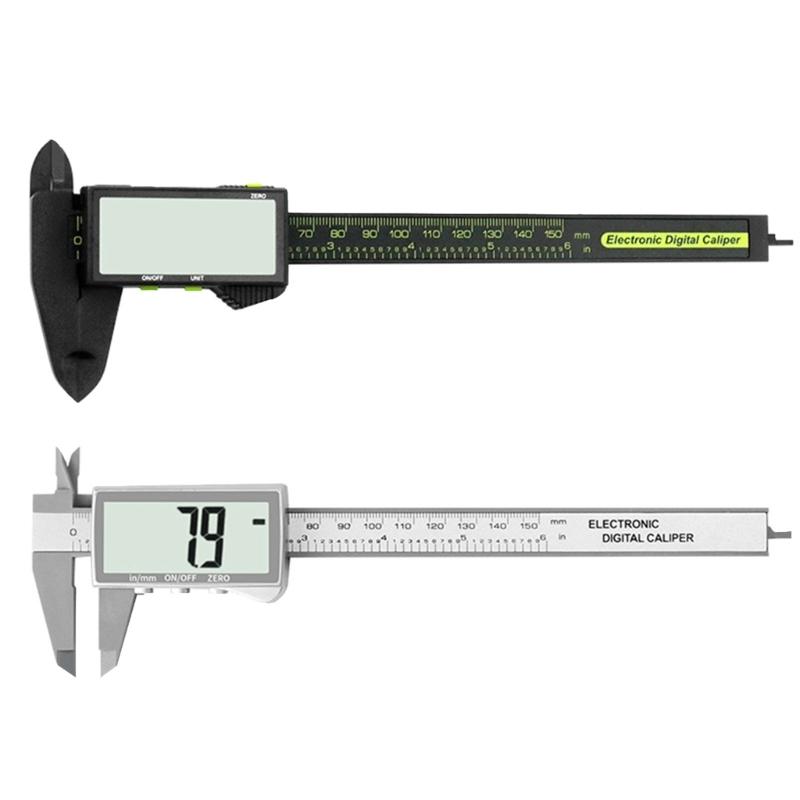 Professional Micrometer Gauge LCD Digital Vernier Caliper 0-150mm Caliper Measurement Tool with Unit Conversion