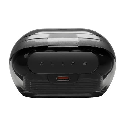 JBL Soundgear Clips True Wireless Earphones Open-Ear Ear Cuff Bass Boost Fast Charging Multi-Point IP54 Dust Water Resistant Bluetooth 5.4 Black
