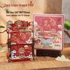 Xian Porcelain Hand-Cranked Desk Calendar: Rivers & Mountains Design, Office Ornament & Creative Gift
