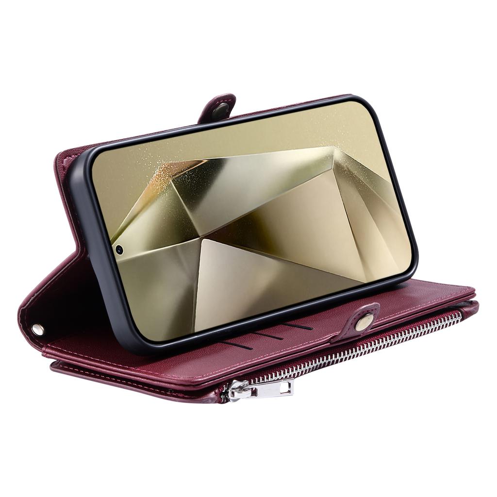 015 Style For Samsung Galaxy A15 5G/A15 4G Zipper Wallet Case Leather Phone Cover