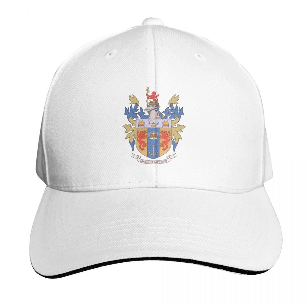 Kings College London Seal Baseball Cap Sunscreen Golf Hat Genuine Black Luxury Hat Hats Unisex Womens