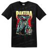 Pantera Rock Metal Cowboy Skeleton T Shirt Vintage Graphic Band Tee