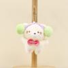 Rabbit Plush Charming Keychain Ultrasoft Short Plush Cute Bunny Pendant Bag