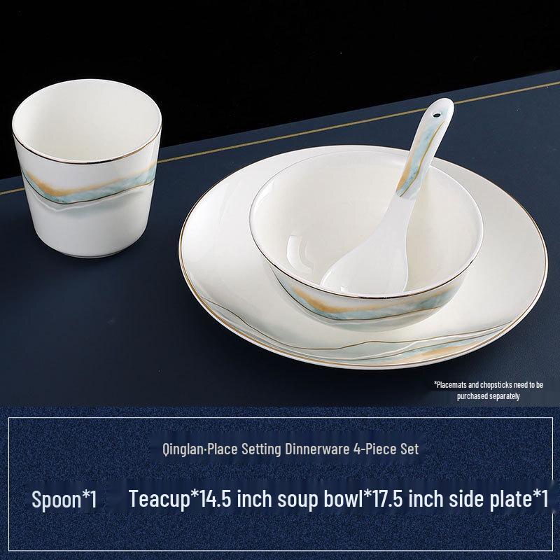 Abay Commercial Chinese Bone China Dining Set