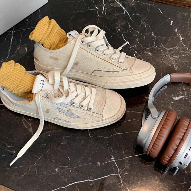 Grape mother studiolee cowhide made old dirty shoes retro lace-up casual star board shoes women's small dirty shoes