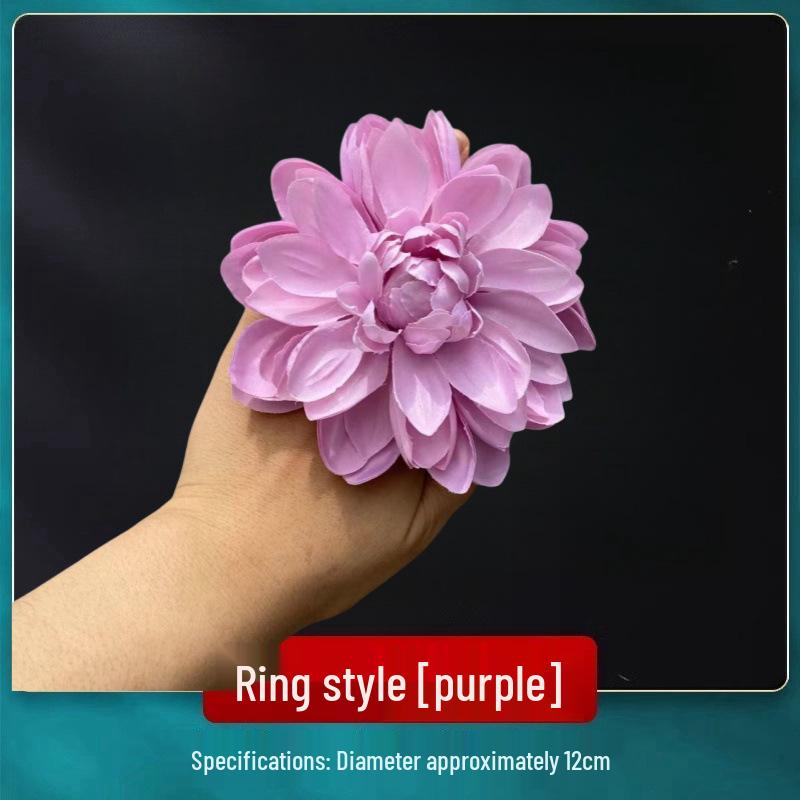 Dream Lotus Dance Peony Hand Flower for Women - Classical Dance Accessory