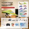 Remote Control Paper Airplane Kit With Gyro Stabilizer Diy Electric Rc Plane Power Module Paper Aircraft Transmitter Component