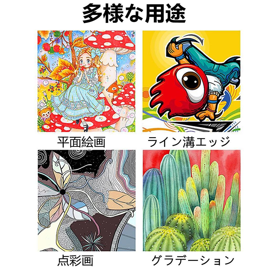 Color Watercolor 24 Color Marker For Both For Painting Coloring Gift Pen, Double-headed Pen, Set, Water-based Pen, Pen, Bold/Fine Points, Handmade,